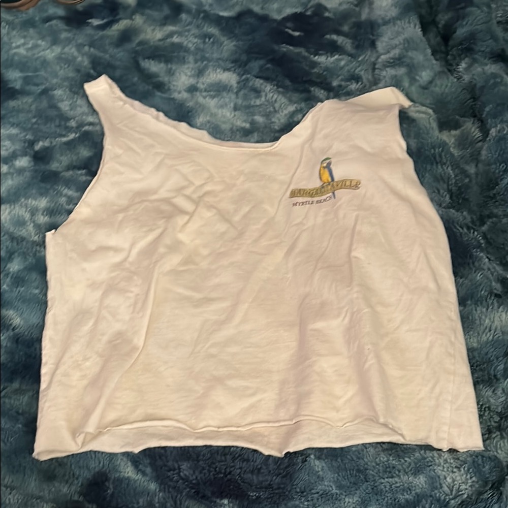 White Sleeveless Women's Top